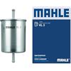 MAHLE Filtro carburante KL2 Compatibile con: AUDI A4 B5, A4 B5 Avant, A6 C5, A6 C5 Avant, FORD GALAXY I, SEAT ALHAMBRA, IBIZA I, MALAGA, MARBELLA, TOLEDO I, SKODA SUPERB I, VW CORRADO