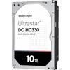 SFYSP WD Ultrastar DC HC330 WUS721010ALE6L4 - Vaste schijf - gecodeerd - 10 TB - Intern - 3.5 - SATA 6Gb/s - 7200 tpm -Buffer: 256 MB - Self-Encrypting Drive (SED) (0B42266)