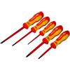 C.K T4728 Cacciavite Triton XLS - set da 5 pezzi isolati taglio/a croce (Phillips)