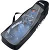 SEAC Apnea Sacca Zaino Monospalla Porta Pinne Lunghe da apnea e Pesca Subacquea Unisex Adulto, Nero, 95 x 21 x 16 cm