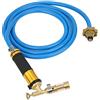SALUTUYA 900-1000 ℃ Trigger Start Torcia Propano Brasatura per Saldatura di Gioielli Idraulica a gas Turbo Torcia Taglierina per tubazioni con tubo flessibile per Saldatura Creazione di gioielli