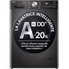 LG AI DD F4R9513TPBC Lavatrice Classe A -10%, Carica Frontale Serie R9, Lavatrice 13kg, 1400 giri, AI Wash, TurboWash 360, Autodosaggio Detersivo, Vapore antipiega, Wi-Fi, Libera Installazione, Nera