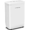 TROTEC Deumidificatore elettrico TTK 27 E - Potenza 12 L/giorno - Superficie 15 m²/37 m³ - Deumidificatore con spegnimento automatico
