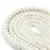 Renyiz Corda di cotone spessa 20 mm e 10 m, bianca, macramè, cappio morbido, lazo, per decking, giardino, casa, fai da te, decorazione, kit per appendere piante, beige