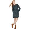 Trendyol Woman Mini Standard Asymmetrischer Kragen Gestrickt Kleid Vestito, Multi-Color, 70 Donna