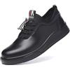Rojeam Scarpe da Cuoco Uomo Antiscivolo Donna Scarpe da Cucina Impermeabili Scarpe da Lavoro Chef Scarpe Antinfortunistica Nero 44 EU