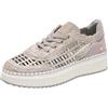 XTI - Sneaker Donna - Calzature comode e Versatili - Moda Casual, Taupe 58, 39 EU