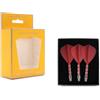 CUESOUL ROST T19 Asta per dardo Integrata e Forma di Aquilone da Volo, Set da 3