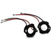 Quystetes Adattatore LED H7 per MK5 5 Supporto Base Ricambi Auto con 2 Pezzi D119A