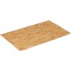Relaxdays Tappetino in bambù da Bagno, LxP: 70 x 42 cm, Tappeto Antiscivolo per Doccia e Vasca, Arrotolabile, Naturale