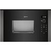 NEFF HLAWD23G0, N 50, Microonde da incasso senza grill, Programmi automatici, Easy Clean autopulente, facile da usare grazie alla manopola girevole e al display LED Plus, ideale per montaggio alto,