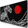 TITANWOLF Tappetino per Mouse XXL 900 x 400 - Office Mousepad - Controllo preciso del Mouse migliora la velocità e la precisione - Tenuta Stabile - Lavabile - Sottomano per Ufficio e casa