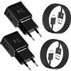 Sanronang Caricabatterie Per Samsung, (2 Pack) Caricatore Tipo C Rapido per Samsung S21/S20/S10/S10+/S10e/S9/S9+/S8/S8 Plus/A12/A13/A15/A20/A25/A32/Note 9/8/M33, Alimentatore USB da 15W e Cavo USB C da 1,5M