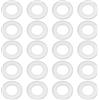 LT Easiyl 20 guarnizioni per tappo di scarico dell'olio compatibili con Kawasaki Ninja H2 SX (ZX1002PPFNN)/W800 (EJ800EPFNN) OE 92065-097, diametro esterno 22 mm, diametro interno 12 mm, altezza 2 mm,