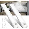 Vicloon Luce Armadio LED, Sensore Batteria Armadio Lampada, 20CM Magnetica Ricaricabile Luce LED Sottopensile, Dimmerabile Lampada per Cucina Scale Soggiorno Bagno Camere da Letto