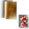 Be Your Packer 10 Supporti per Torte Rettangolari 35x25 cm Oro / Argento 1 mm di spessore | Sottotorta per Feste Matrimoni, Decorazioni per Torte e Dolci | Base per Torta Perfetta per Torte e Dolci Argento e Dorato