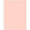 Oxford Urban, cartella di buste in plastica, formato A4, 40 buste trasparenti, colore rosa pastello