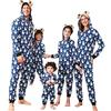 SISAY Pigiama Coordinato Famiglia Natale Set Completo Papa Figlio Costume Mamma e Figlia Uguale Neonata Pigiami Invernali Natalizi Tuta Intera Manica Lunga Abbigliamento Natalizio Indumenti da Notte