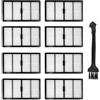 KENSHIRE 8 filtri serie S9 di ricambio compatibili con iRobot Roomba S9 Plus S9 S9+9150 9550 filtri parti di ricambio..