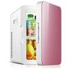 ZLM Piccolo frigorifero per auto, mini frigo regalo, refrigeratore per latte materno cosmetico, frigorifero da viaggio 2 in 1 con Cool 6L B