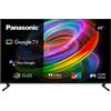 Panasonic TX-65MZ700E, Smart 2023 TV OLED 65 Pollici 4K Ultra HD, High Dynamic Range (HDR), Dolby Atmos, Assistente Google, Chromecast, Piedistallo a 2 Piedini, Nero