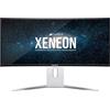 Corsair XENEON 34WQHD240-C 34 Pollici QD-OLED Curvo Monitor Gaming - 3440 x 1440, 240Hz, 0,03ms GtG, Compatibilità con G Sync, FreeSync Premium, HDR400, HDMI 2.1, DisplayPort 1.4, USB-C - Bianco