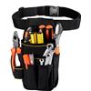 YUNXIASW Hardware Tools Bag Borsa porta attrezzi Piccola Marsupio in Tela Oxford 900D con cintura regolabile in nylon per Elettricista,Carpentiere,Tecnico Manutenzione