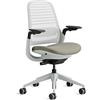 Steelcase Sedia da ufficio ergonomica Steelcase Series 1 con supporto lombare LiveBack e braccioli 4D Truffle; Prodotto in Europa