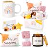 MUJUZE Set Regalo Donna,Hug Regalo Donna Set,Presenti d'Incouragio,Idea Regalo per Collega,Migliore Amica o Sorella,Get well soon gift