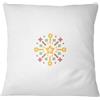 Bona Basics Federa Decorativa, Poliestere, Bianco, 60 x 60 cm