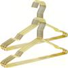 Qualsen Grucce Appendiabiti in metallo, Oro 20 Pezzi, Adulto 42cm