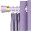 Generic Bastone per Tenda Estensibile 410 500 360 450 310 400 260 210 160 110 70 50 40 cm, Ø33mm Asta Telescopica Senza Foratura, Asta per Tenda Doccia per Bagno, Cucina, Porta, Armadio e Balcone(Viola,310-40