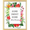 MG Design Cornice 40x50 cm - colore Naturale, in legno, con vetro acrilico - da appendere in verticale o in orizzontale, senza sfondo, per foto, poster, puzzle