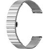 Kai Tian Onda Maglia Cinturino Orologio per Uomo Donna 18mm 20mm 22mm 24mm Cinturino Ricambio Acciaio Inossidabile Rilascio Rapido Argento Nero