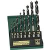Mannesmann - M54308 - Coffret de mèches à bois pro - 8 pièces