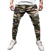 Andiwa Pantaloni in denim da uomo mimetico slim fit jeans skinny caviglia ragazzi casual stretch distintivo Jogger Mimetico M