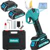 Eliofaneia Forbici Potatura a Batteria 30 mm, 2x2000mAh Batteria 21V,Display LCD,Motore Brushless SK5,Cesoia da Potatura Elettriche per Giardinaggio,Alberi da Frutto, Vigneto