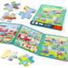 Capgoost Puzzle Magnetico, 25-30-42 Pezzi Puzzle Bambini, Puzzle Portabili 3 in 1 Gioco Educativi, Giocattoli da Viaggio per Attività in Aereo e Auto, Ragazze Puzzle Per Bambini 3 4 5 6 Anni