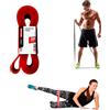 CUCUBA Training Band Banda Fascia Elastica di Resistenza per Fitness Crossfit Allenamento per Uomini e Donne 45 Kg.