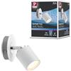Paulmann 66717 Spotlight Tube Ip44 Max. 1 x W Gu10 230 V In Metallo Bianco/Cromato
