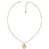 Guess Collana Cuore Fine Heart JUBN01420JWRHT-U/JUBN01420JWYGT-U, única, Metallo Non prezioso, Non è Una Pietra preziosa