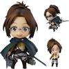 Epitome Hange Zoe Figura Eren Jaeger Levi, Action Figure Battle Edition, Testa mobile e sostituibile, Modello in PVC, Carina Mini Statua, Decorazione Desktop, Collezione Regali per i fan