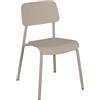 Fermob - Sedia impilabile Studie - Beige - Alluminio - Designer Tristan Lohner