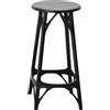 Kartell - Sgabello bar A. I - Nero - Tecnopolimero termoplastico riciclato - Designer Philippe Starck