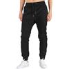 ITALYMORN Joggers Pants Uomo Pantaloni Sportivi Cavallo Basso Jogging Cotone Tuta (XS, Nero)