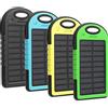 Sgerste energia solare Power Bank di 5000 mAh Solar Power Bank Dual 2 USB portatile impermeabile del caricatore 1 a