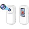Generic Hanzete Mini Action Camera WiFi 1080P 30fps Videocamera digitale con schermo LCD da 0,96 pollici Batteria integrata Rechrageable Rilevamento del movimento con supporto magnetico posteriore Clip Cover