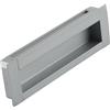 Sun Chain Maniglia Azha larghezza 175 mm - Maniglia rettangolare per l'inserimento - Manico LA 160 mm, alluminio argento