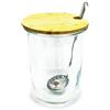 HOME DECO FACTORY Barattolo, 5 L, Trasparente/Marrone