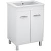 Colavene - Mobile per lavatoio Prisma 60*45 : Colore mobile - Pino rosso